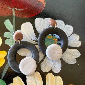 Polymer Clay OOAK Earrings From Terra Goddess Co - ETSY